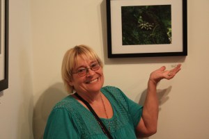 Me and  my art at the Silva Gallery of Art at the Pennington School